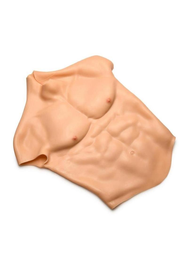 Master Series Ripped Silicone Male Chest Shirt