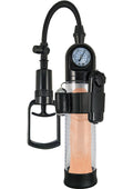 Maxx Gear Vibrating Vacuum Gauge Penis Pump with comfort