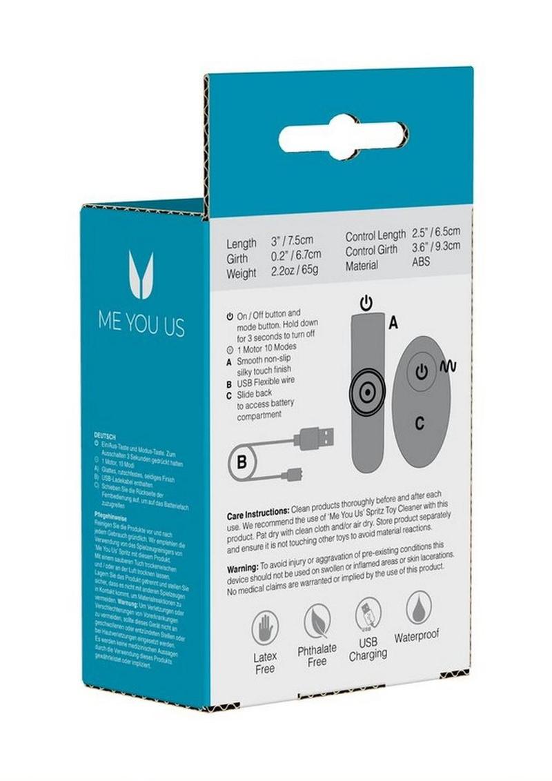 Bloom USB Rechargeable Waterproof Bullet Vibe