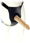 Me You Us Magic Flesh Strap-On Dildo with Adjustable PVC Harness