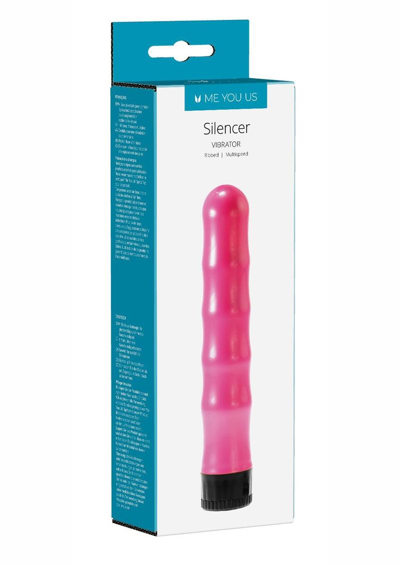 Me You Us Silencer Rippled Multi Speed Vibrator