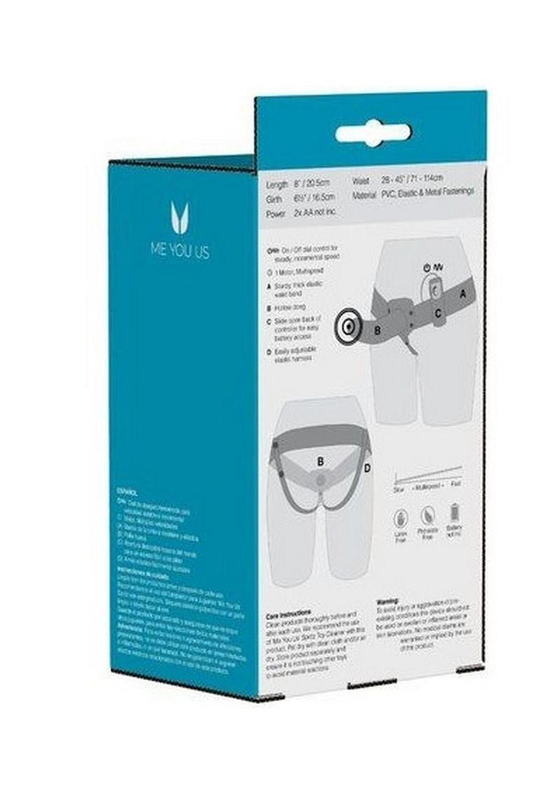 ME YOU US The Extender Plus Realistic Dong Hollow Strap-On