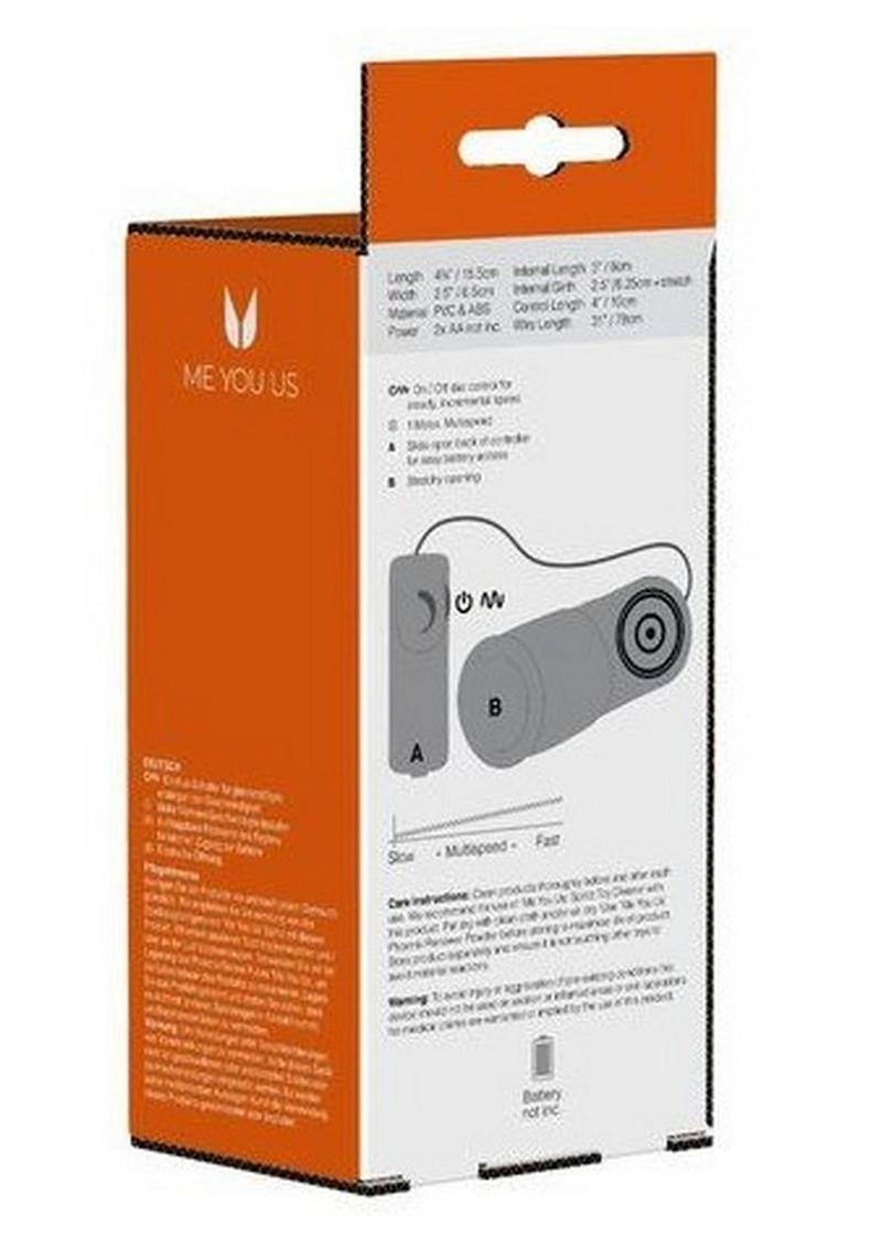 ME YOU US Word of Mouth Vibrating Oral Simulator with Remote Control