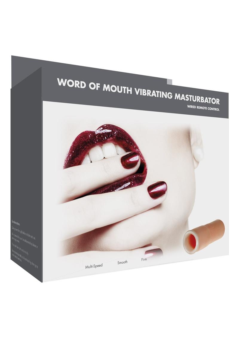 ME YOU US Word of Mouth Vibrating Oral Simulator with Remote Control