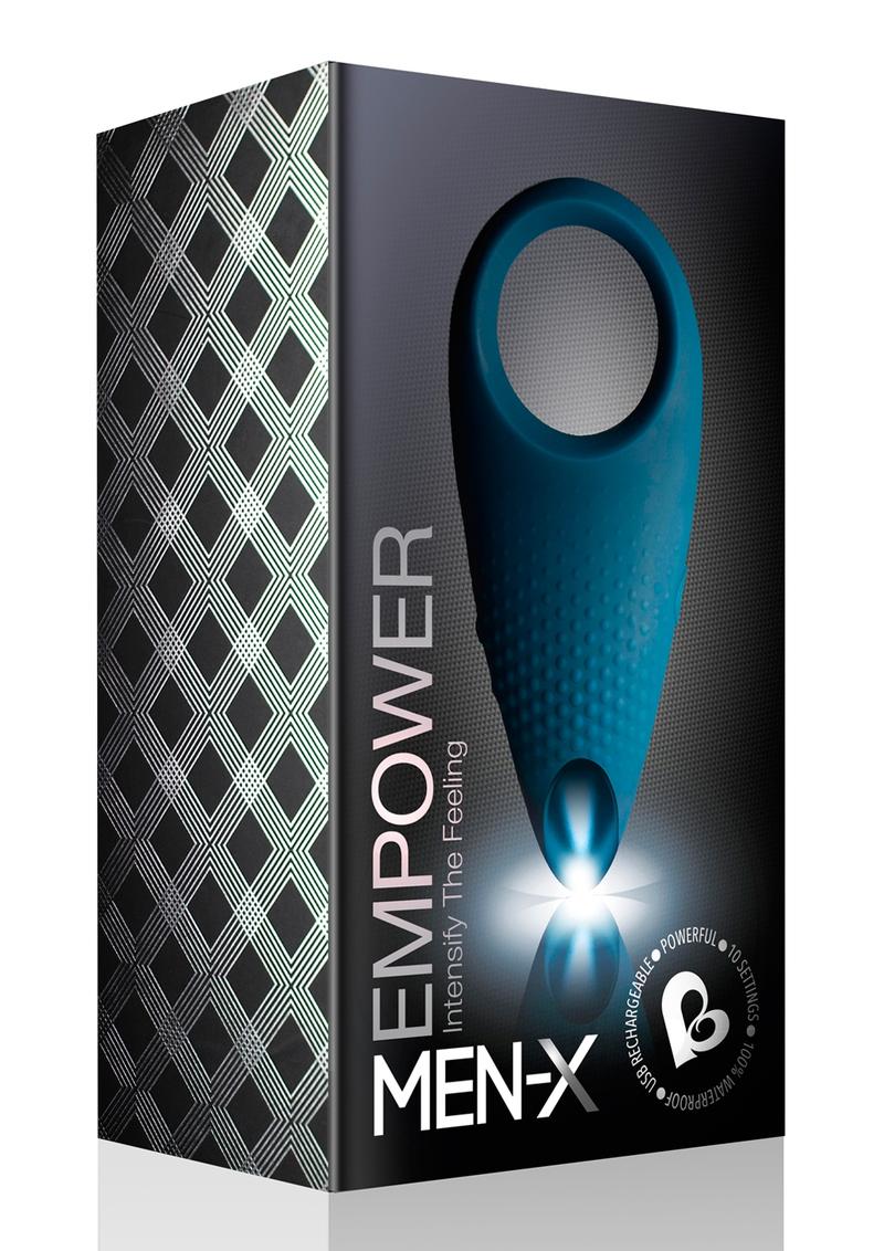 Men-X Empower Silicone Rechargeable Couples Stimulator Ring