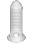 Merci Jacked Up Thick Frosted Silicone Finger Extender