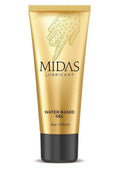 MIDAS Water Based Gel Silky Smooth And Body Safe Lubricant