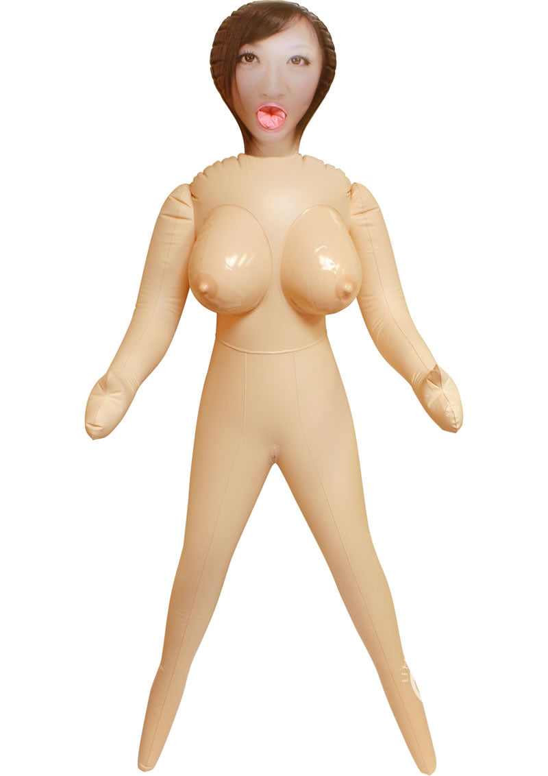 Ming Inflatable Love Doll 3 Tempting Holes And Erect Nipples