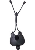 My Cock Ring Vibrating Scrotum Pouch And Cinch Silicone Cock
