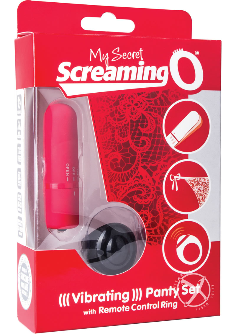 My Secret Vibrating Panty Set With Remote Control
