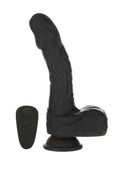 Naked Addiction Noir Rotating And Thrusting Vibrating Dong