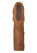 Natural Realskin Uncircumcised Xtender Vibrating Sleeve
