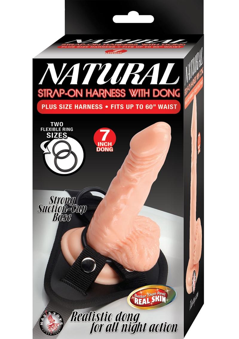 Natural Strap-On Harness with Plus Size And Realistic Design