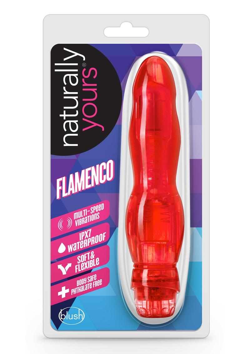 Naturally Yours Flamenco Multi-Speed Vibrating Dildo