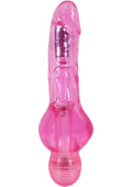 Naturally Yours Mr. Right Now Multi Speed Vibrating Dildo