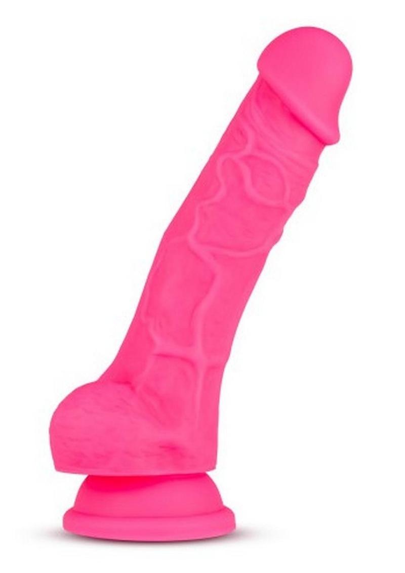 Neo Dual Density Dildo With Balls