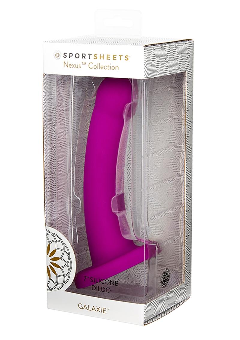 Sportsheets Nexus Galaxie Silicone Dildo With Curved Compatible
