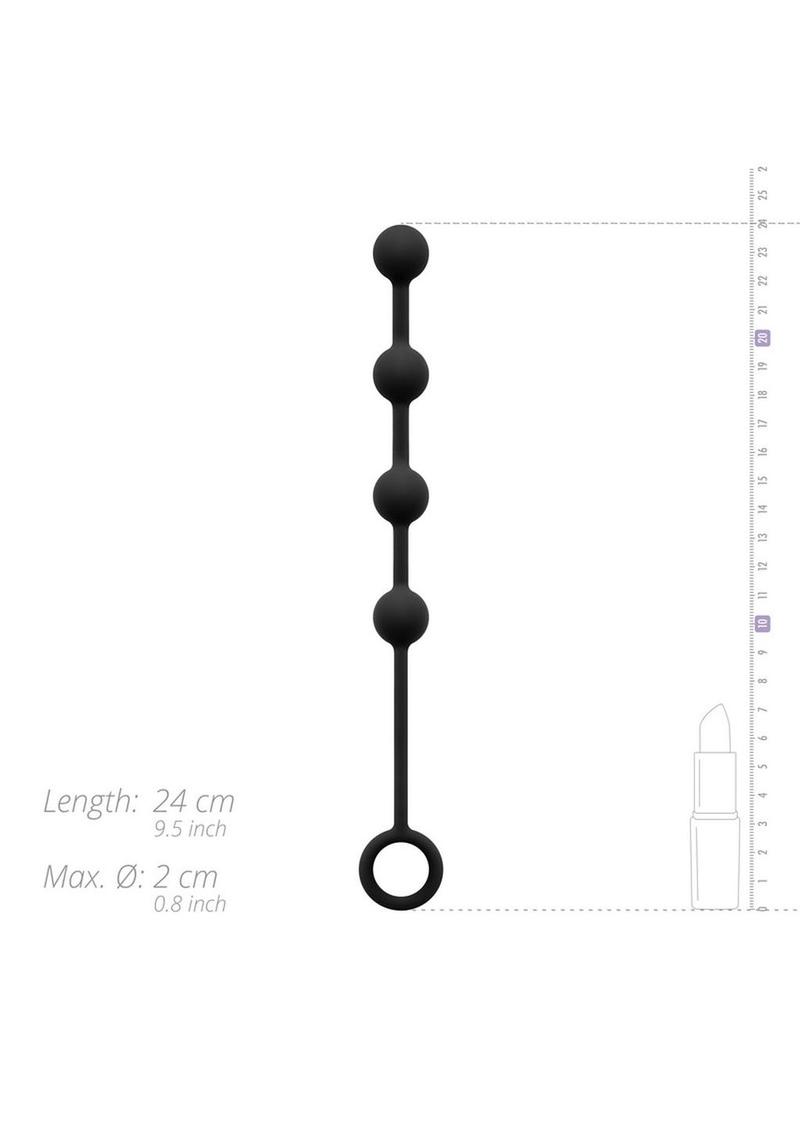 Nexus Excite Small Silicone Anal Beads