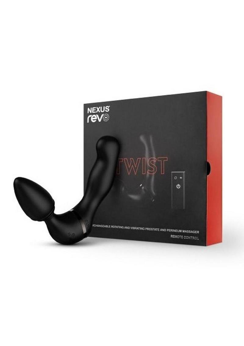 Nexus Revo Twist Rotating Dual Vibrator With Remote Control