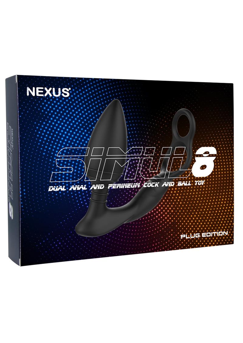 Nexus Simul8 Rechargeable Vibrating Dual Motor Butt Plug