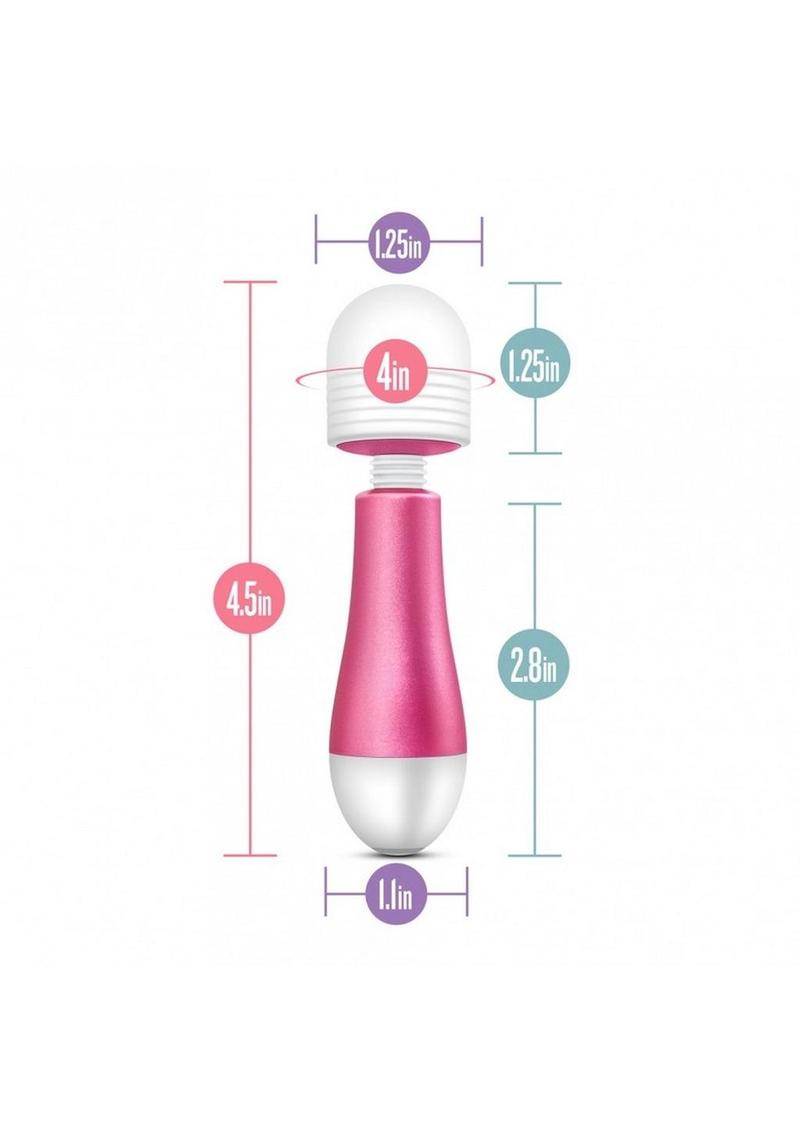 Noje Jules Rose Rechargeable Silicone Wand Massager
