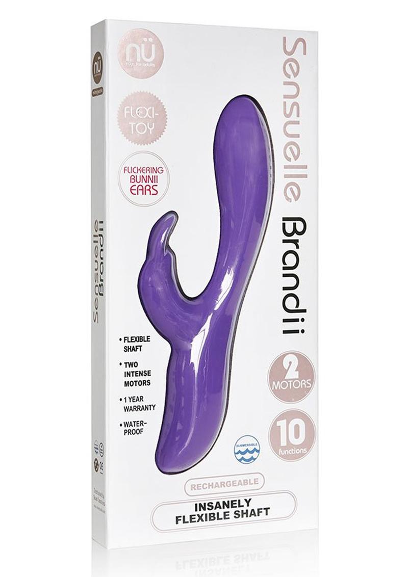 NU Sensuelle Brandii Super Flex Silicone Bunny Vibrator