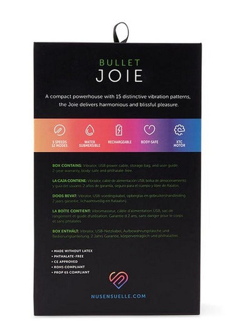 Nu Sensuelle Joie Rechargeable   Bullet Powerful