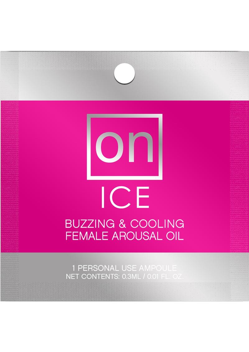 Sensuva On Ice Female Arousal Oil Buzzing And Cooling