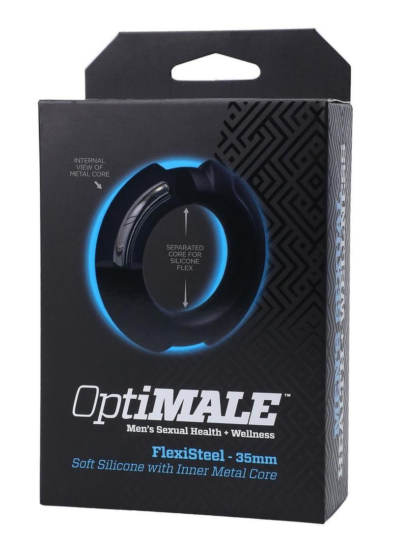 OptiMALE FlexiSteel 43mm Cock Ring