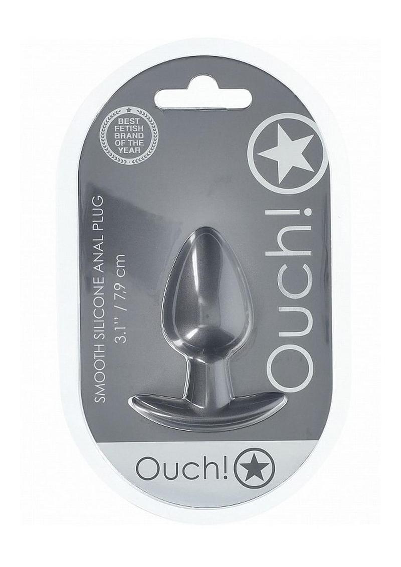 Ouch! Small Smooth Silicone Anal Plug