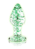 Ouch! Glow in the Dark Glass Butt Plug