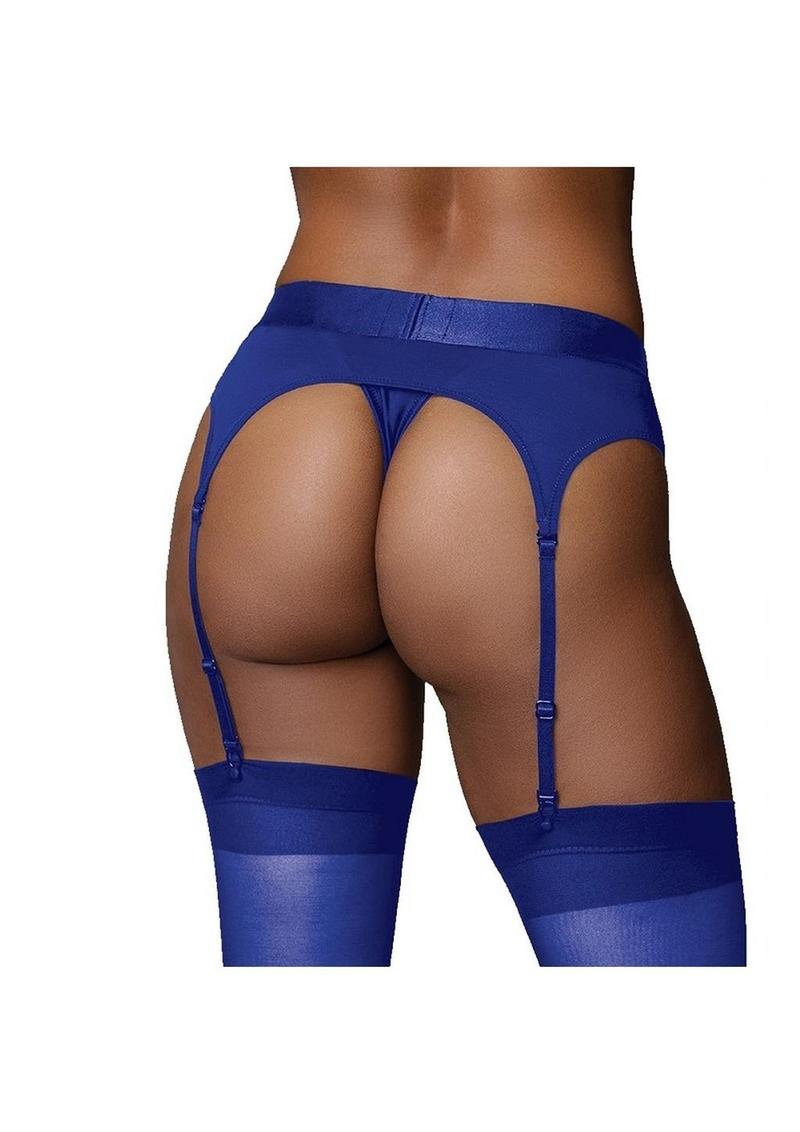 Ouch! Vibrating Strap-On Thong With Rechargeable Bullet