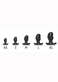 Oxballs Ergo Silicone Butt Plug Set Platinum Swirl