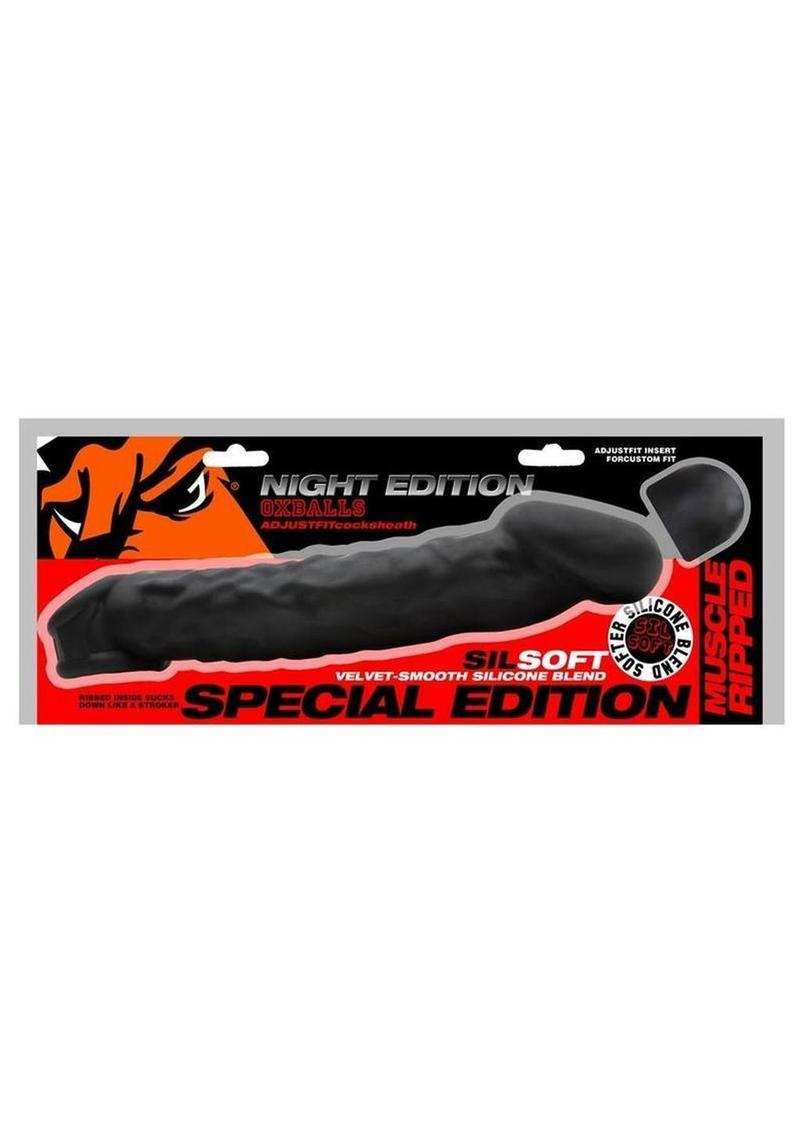Oxballs Muscle Ripped Slim Cock Sheath Night Edition