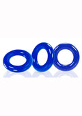 Oxballs Willy Rings 3-Pack Cock Rings For Enhanced Performance