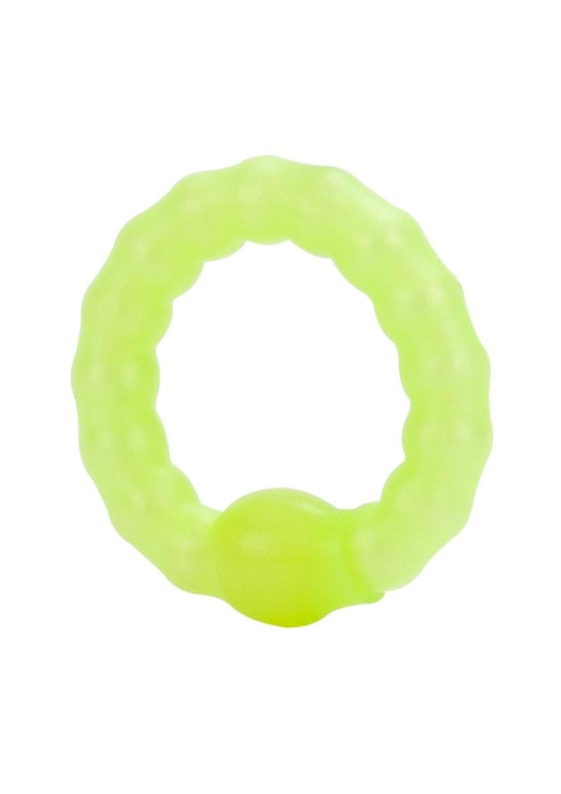 CalExotics Pearl Beaded Prolong Ring Silicone