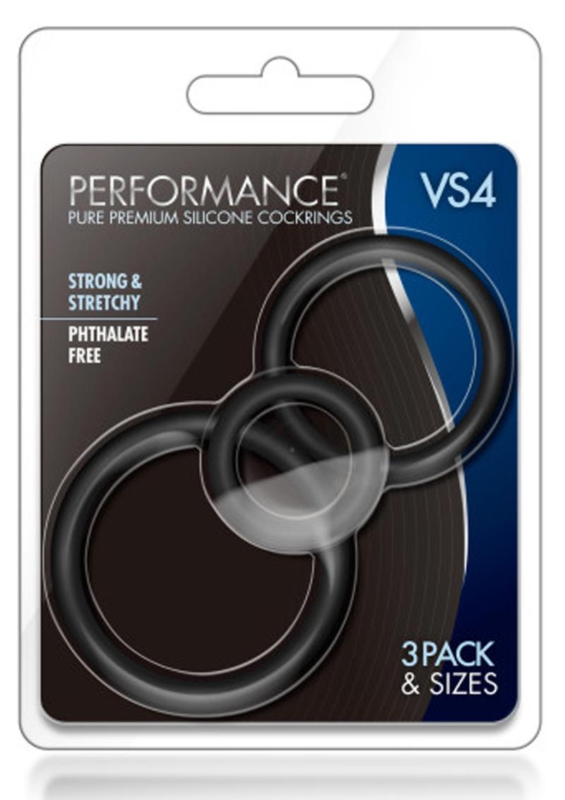 Performance VS4 Pure Silicone Cock Ring Set