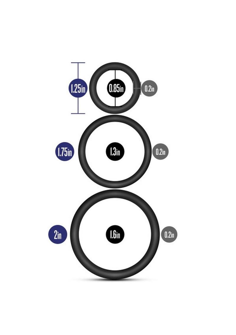 Performance VS4 Pure Silicone Cock Ring Set