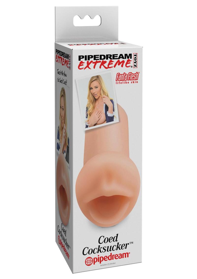 Pipedream Coed Cocksucker Masturbator