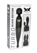 Pixey Turbo Powerful Wand Massager Includes 2 Attachments
