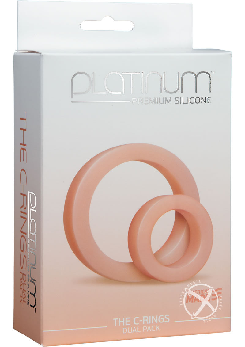 Platinum Premium Silicone The C Rings Dual Pack