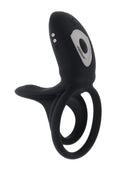 Playboy Just Right Silicone Dual Vibrating Cock Ring