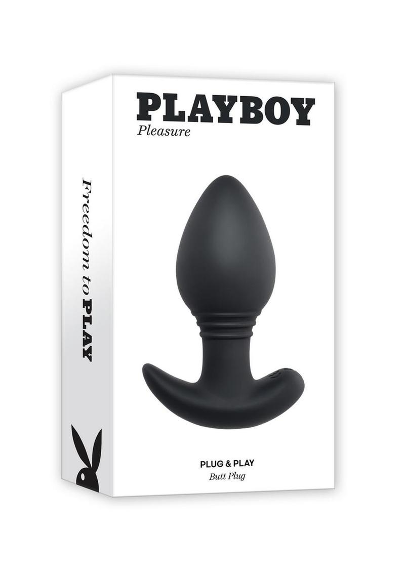 Playboy Plug And Play Rechargeable Vibrating Anal Plug