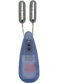 Impulse Pocket Paks Slim Twin Bullets with Wired Remote Control