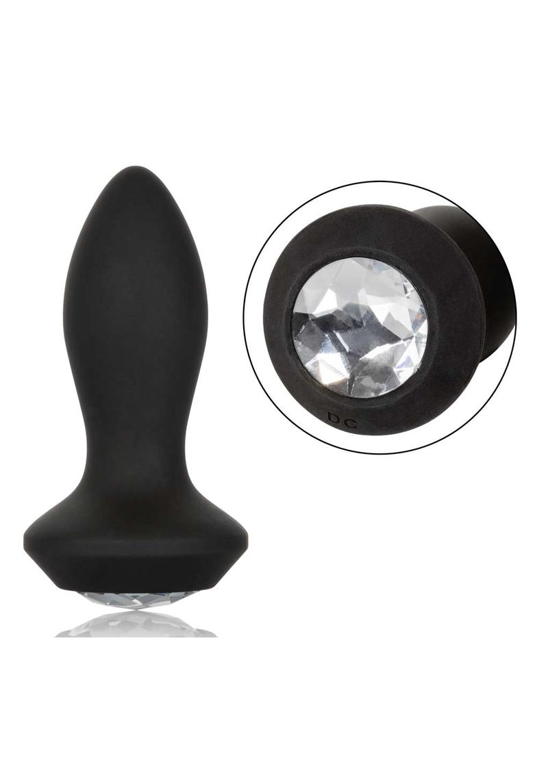 CalExotics Power Gem Vibrating Petite Crystal Probe Plug