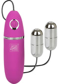 CalExotics Power Play Dual Silver Bullet Vibrator 3 Speeds Waterproof