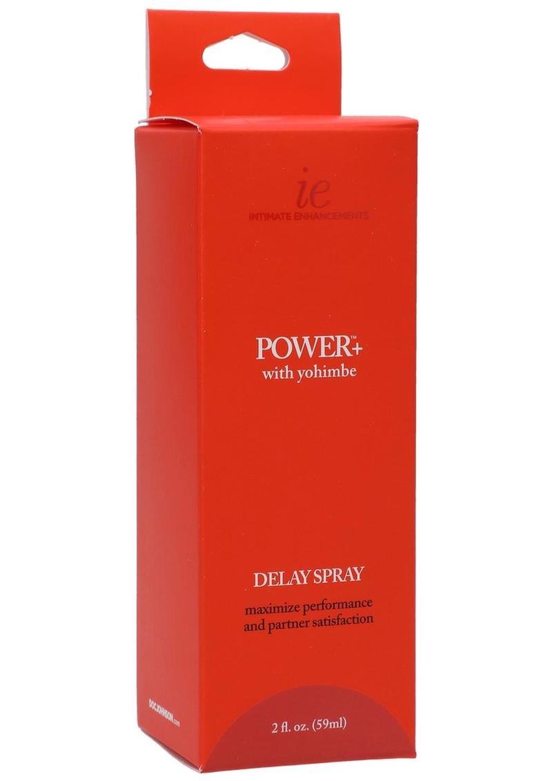 Power Plus Delay Spray with Yohimbe