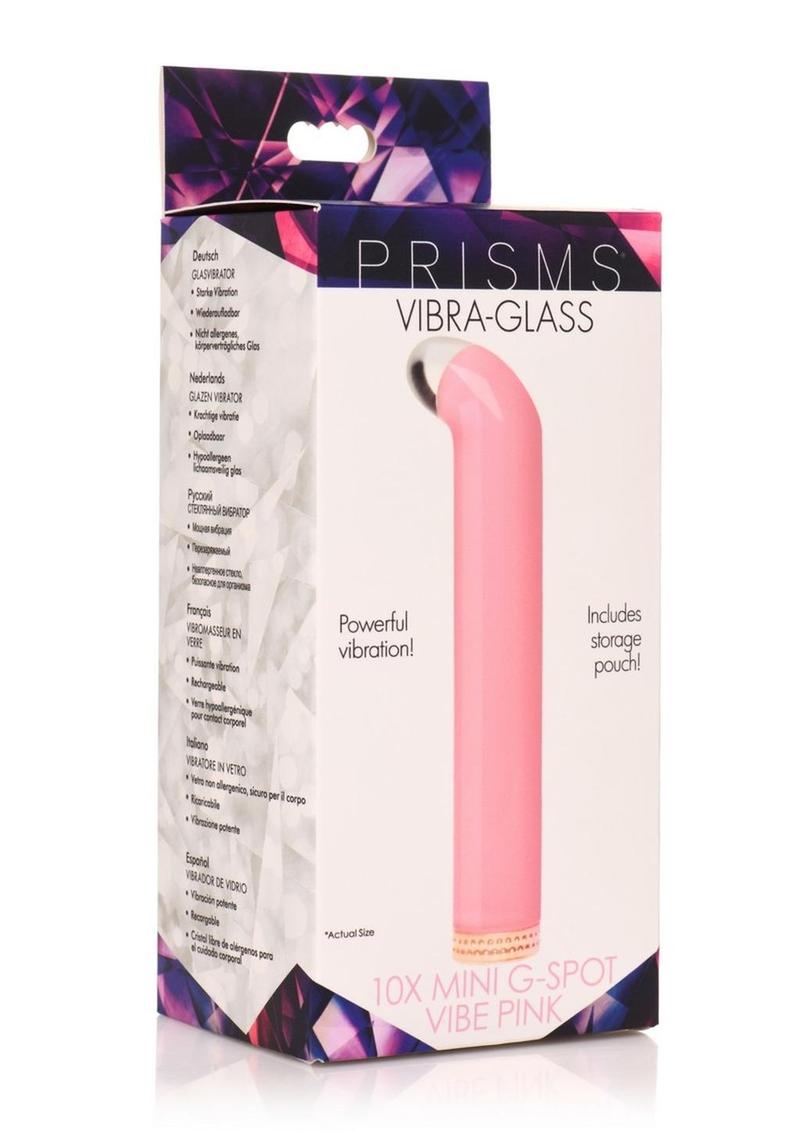 Prisms 10x Mini Glass G-Spot Vibe