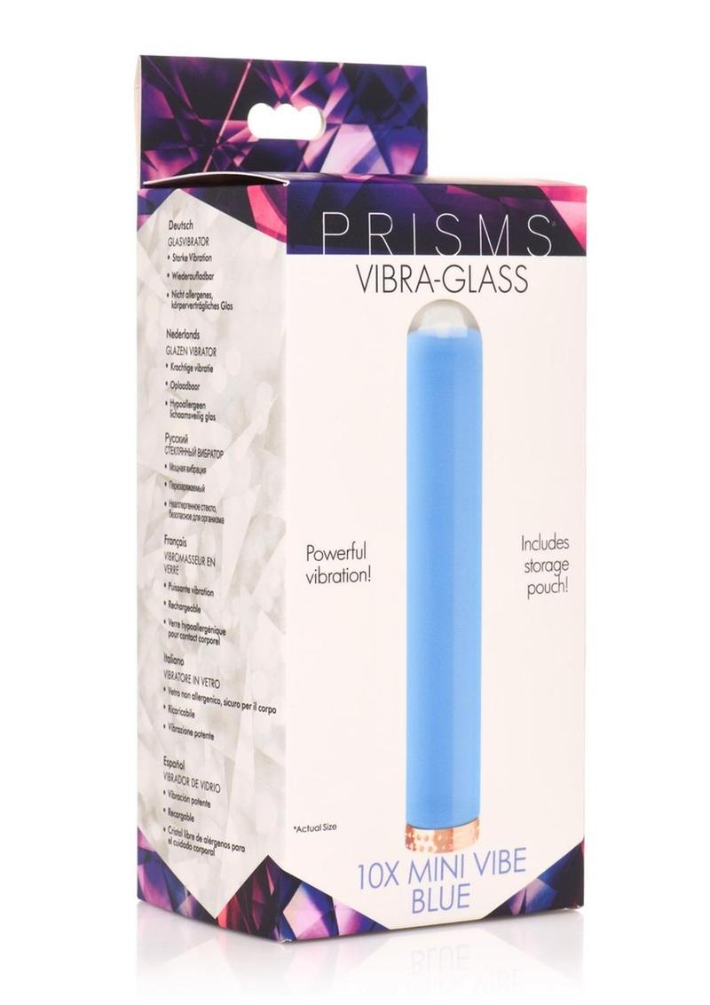 Prisms 10X Mini Vibrating Rechargeable Glass Bullet