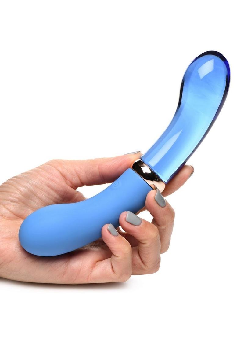 Prisms Molten Wide Rechargeable Glass Butt Plug